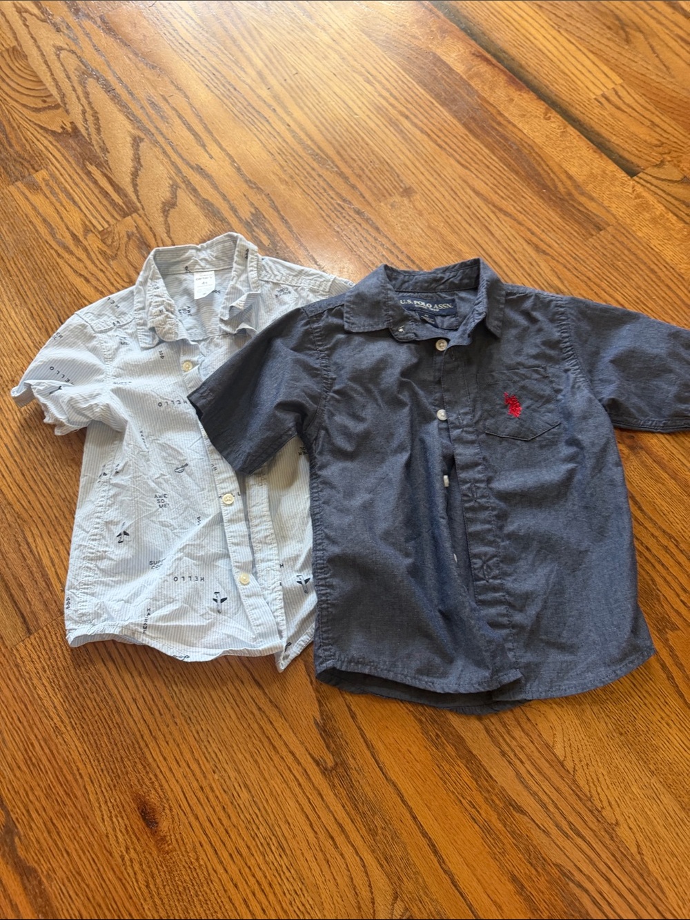 Size 4t button down shirts